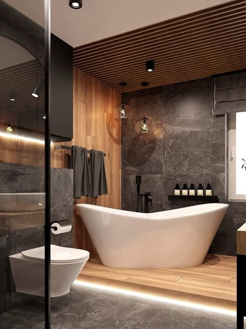 Kád mint központi elem fürdőszoba felújításkor